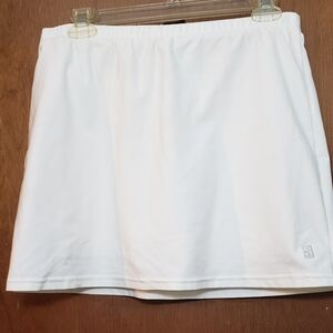 White Nike Tennis Skirt